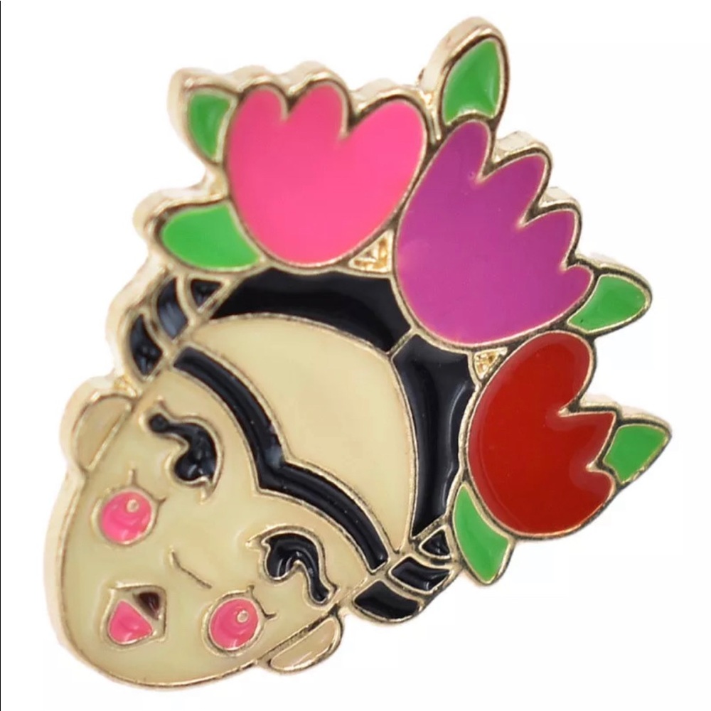 Frida head pin small new with tags
